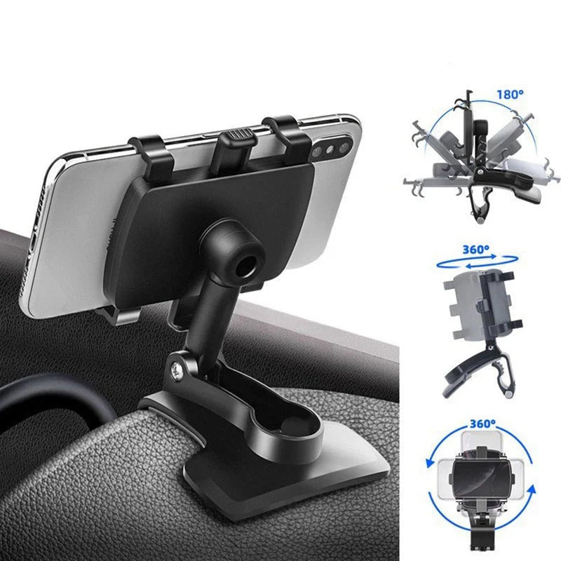 RoadView™ Pro Holder | Multifunctional Phone Holder for the Car Dashboard