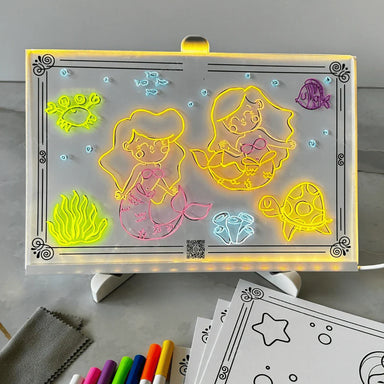 LumiBoard™ | Light-Up LED Drawing Board for Kids