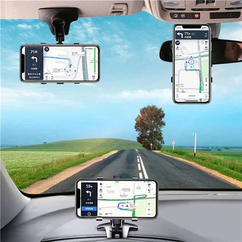 RoadView™ Pro Holder | Multifunctional Phone Holder for the Car Dashboard