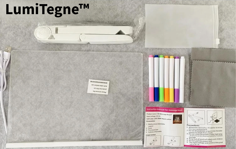 LumiBoard™ | Light-Up LED Drawing Board for Kids